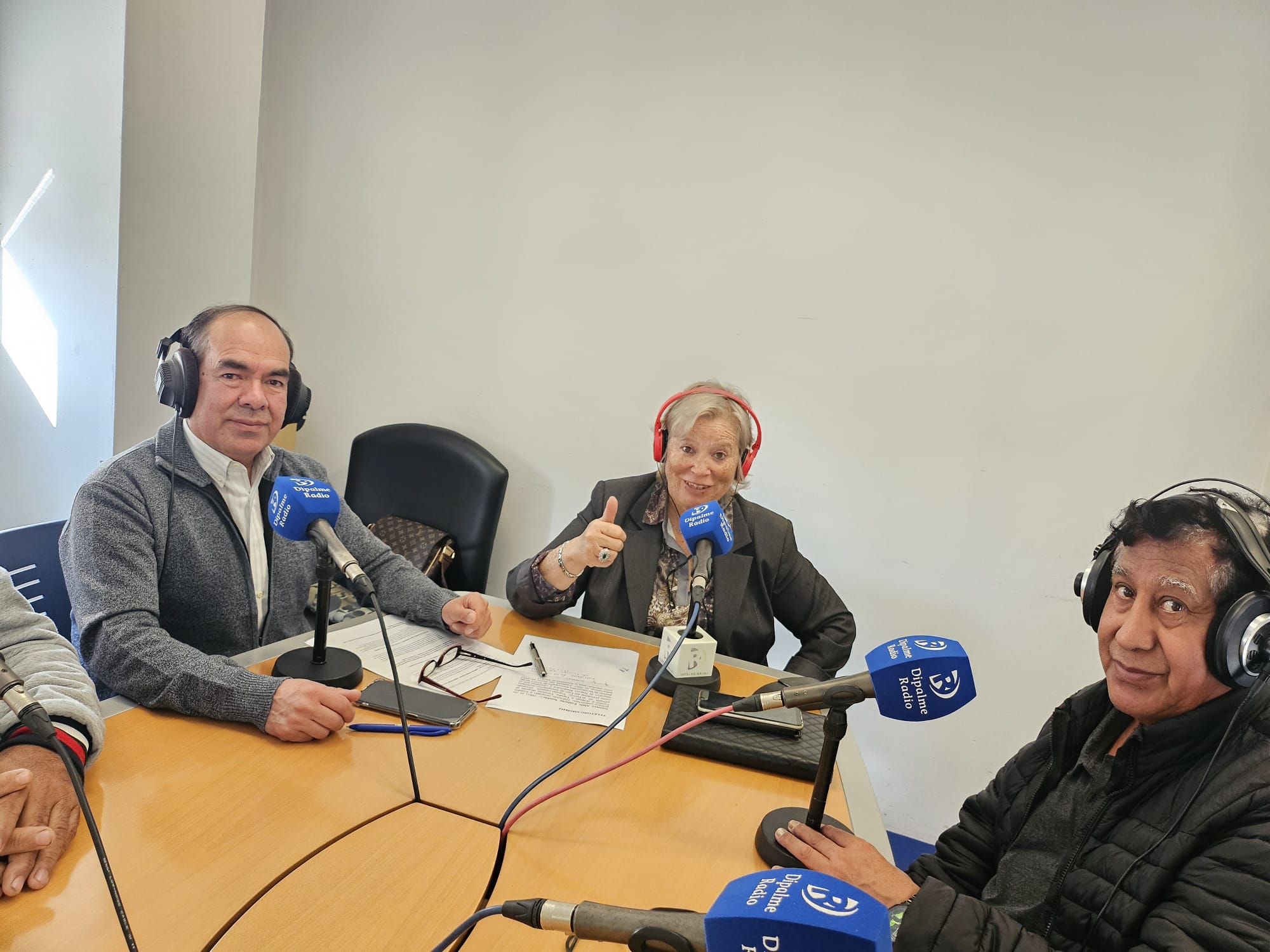 Yaddy y el equipo de Latinoalmerienses