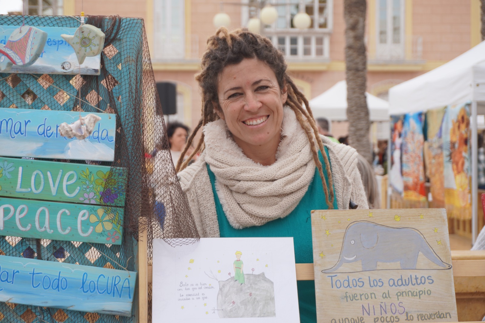 María Lage, presidenta de Mare Nostrum. Carboneras