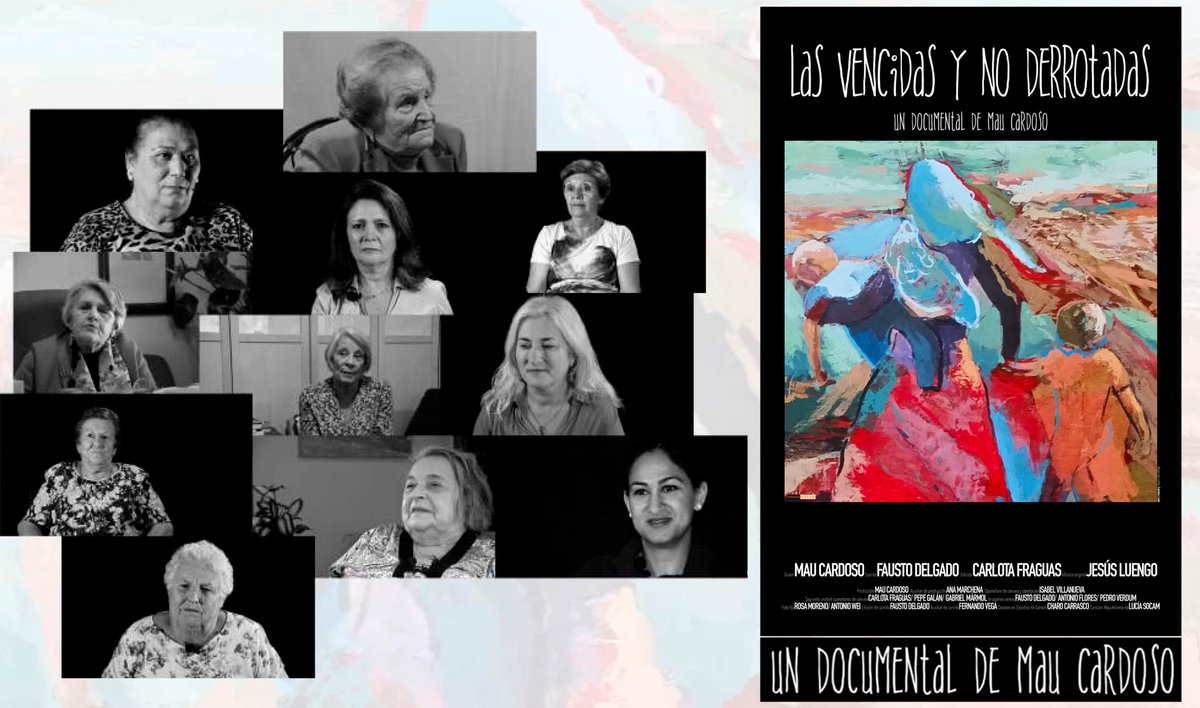 cartel las vencidas y no derrotadas