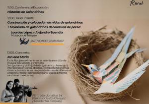 molino clasijazz rural y museos de Terque. La llegada de las golondrinas