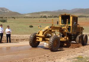 Mejora de caminos en San José