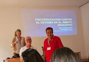 Lo Hablamos. Taller sobre sensibilización Salud Mental. Miguel Sánchez Bujaldón y Elías Moreno.